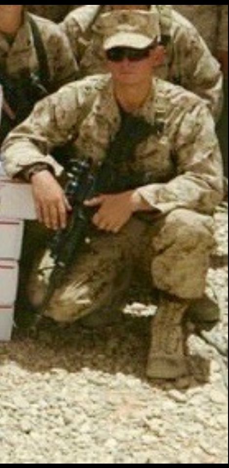 U.S. Marine Cpl. Scottie Williams